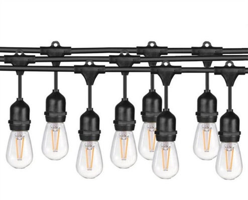 12 luces principales de la secuencia del bulbo de S14 LED, 24 luces al aire libre de la secuencia del pie