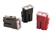 Rosa auto fusible del vínculo 32V 30A del fusible del alto amperio soplo lento femenino de la terminación de FLF 30 para los vehículos Japonés-diseñados