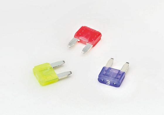 Verde auto de Mini Blade Fuse 30A 58V del coche del micrófono de espalda del perfil para Infiniti Subaru Acura Mazda automotriz
